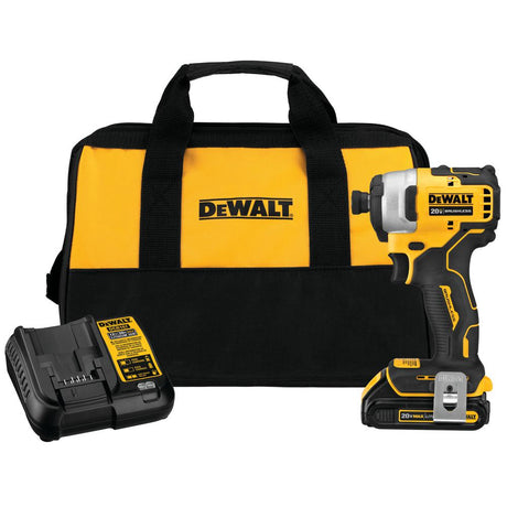 Sell your used Dewalt tools – Get cash for DeWalt DCF809C1 ATOMIC 20V Max Compact Brushless Impact Driver, Kit at WeBuyTool.com