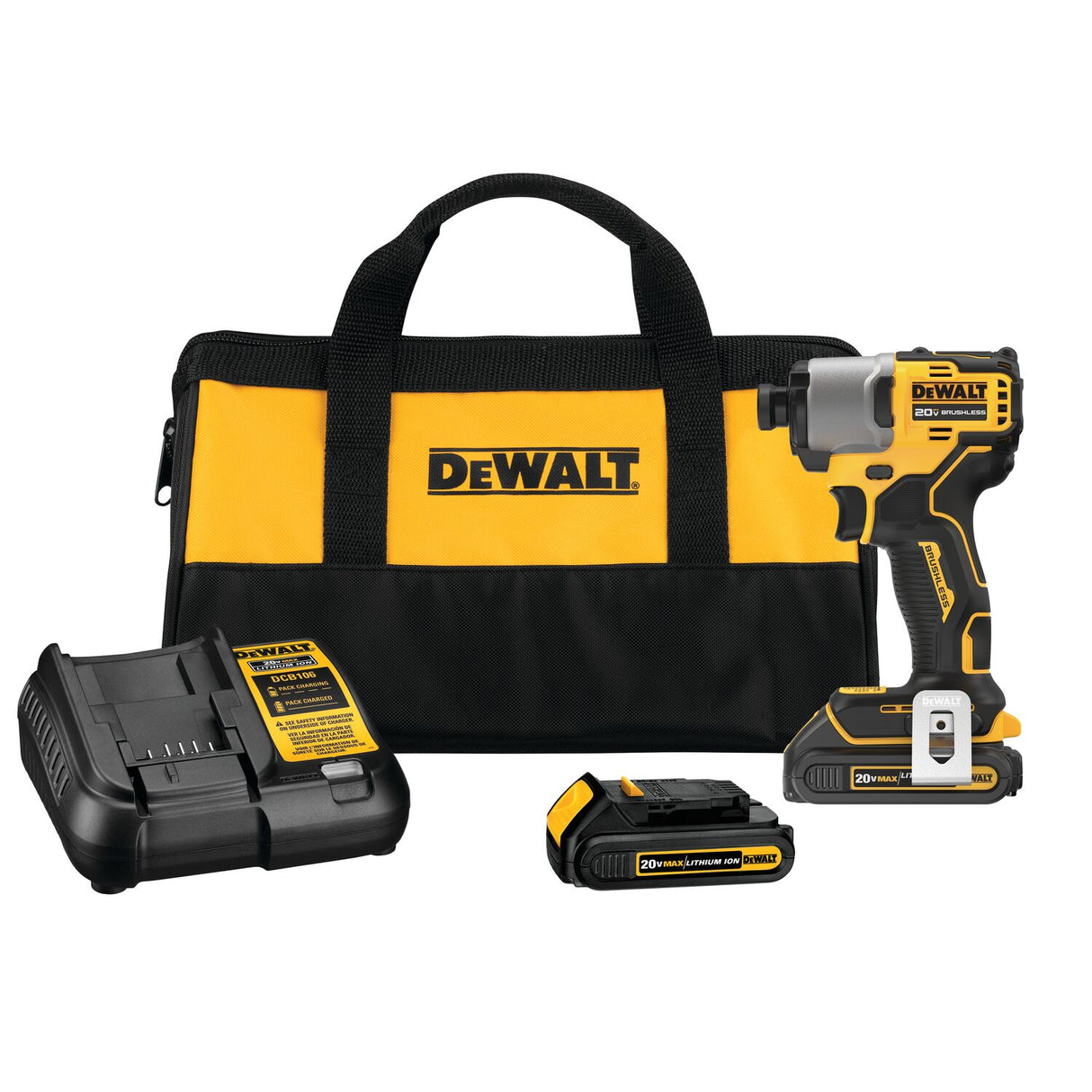 Sell your used Dewalt tools – Get cash for DeWalt DCF840C2 20V MAX* 1/4 in. Brushless Cordless Impact Driver Kit at WeBuyTool.com