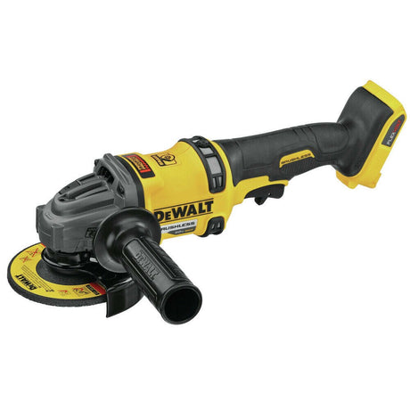 Sell your used Dewalt tools – Get cash for DeWalt DCG418B 60V Max Flexvolt 4-1/2" / 6" Grinder W Kick Back Brake - No Lock Bare Tool at WeBuyTool.com