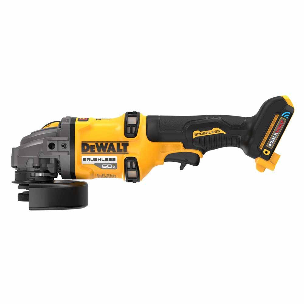 Sell your used Dewalt tools – Get cash for DeWalt DCG418SHDB DEWALT 60V MAX 4-1/2 "-6" Side Handle Detect Grinder (Tool Only) at WeBuyTool.com