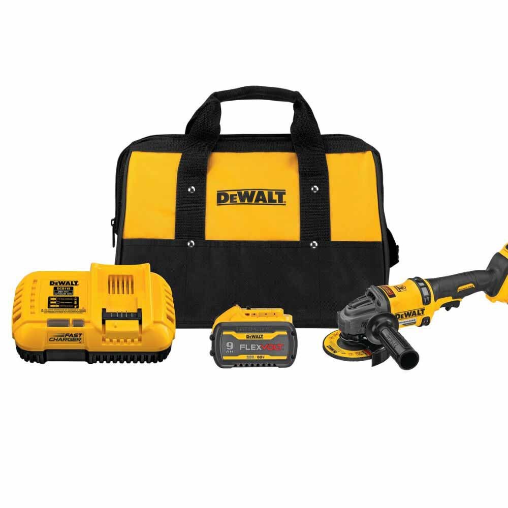 Sell your used Dewalt tools – Get cash for DeWalt DCG440X2 60V MAX* 7 in. Brushless Cordless Grinder with Kickback Brake Kit at WeBuyTool.com