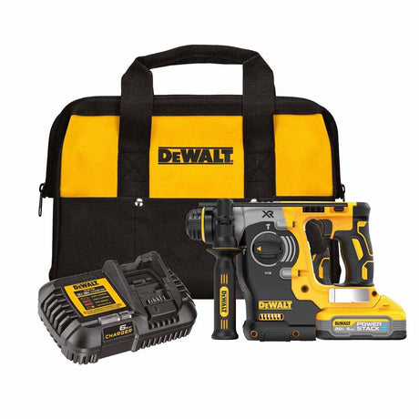 Sell your used Dewalt tools – Get cash for DeWalt DCH273H1 20V Max XR Brushless Cordless 1 In. SDS Plus Rotary Hammer Kit With Dewalt Powerstack 5.0 Ah Battery at WeBuyTool.com