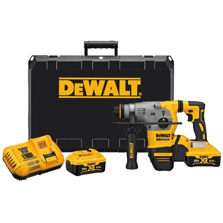 Sell your used Dewalt tools – Get cash for DeWalt DCH293R2 20V MAX XR Brushless 1-1/8" L-Shape SDS Plus Rotary Hammer Kit with 6.0Ah Batteries at WeBuyTool.com
