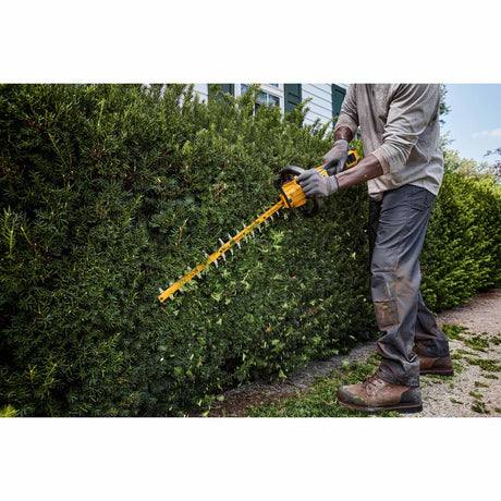 Sell your used Dewalt tools – Get cash for DeWalt DCHT870B 60V MAX* 26 in. Brushless Cordless Hedge Trimmer (Tool Only) at WeBuyTool.com
