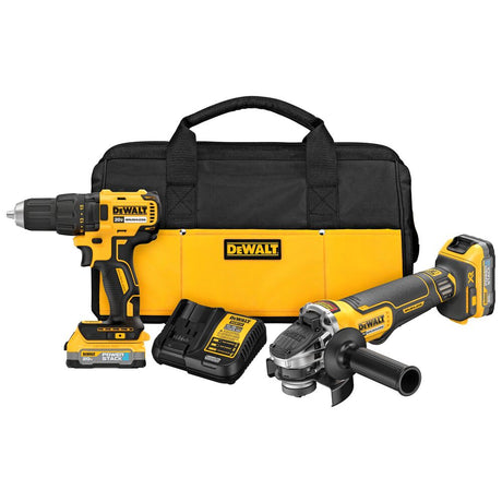 Sell your used Dewalt tools – Get cash for DeWalt DCK231E2 20V Max Brushless 2 Tool Drill and Angle Grinder Combo Kit at WeBuyTool.com