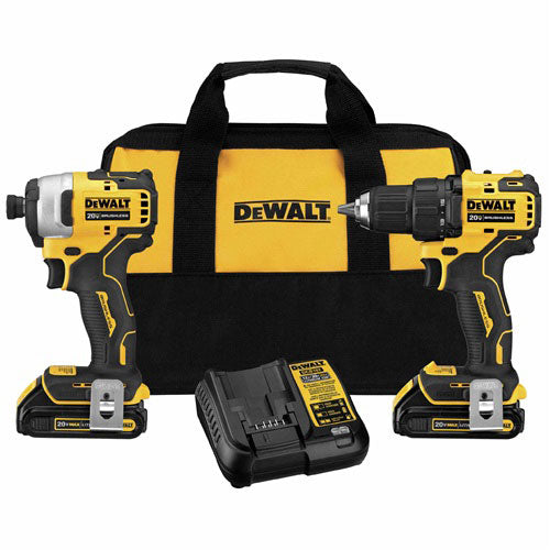 Sell your used Dewalt tools – Get cash for DeWalt DCK278C2 ATOMIC 20V MAX* Compact Brushless Drill/Impact Driver Kit at WeBuyTool.com