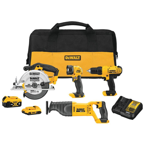 Sell your used Dewalt tools – Get cash for DeWalt DCK445D1M1 20V 4-tool Combo Kit at WeBuyTool.com