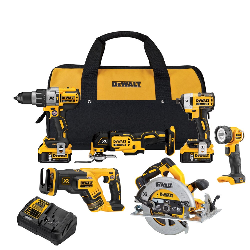 Sell your used Dewalt tools – Get cash for DeWalt DCK694P2 20V MAX XR LI-Ion 6-Tool Combo Kit at WeBuyTool.com