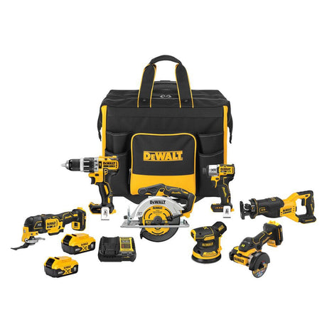 Sell your used Dewalt tools – Get cash for DeWalt DCKSS730P2 20V MAX XR Cordless 7-Tool Combo Kit With Rolling Contractor Bag at WeBuyTool.com