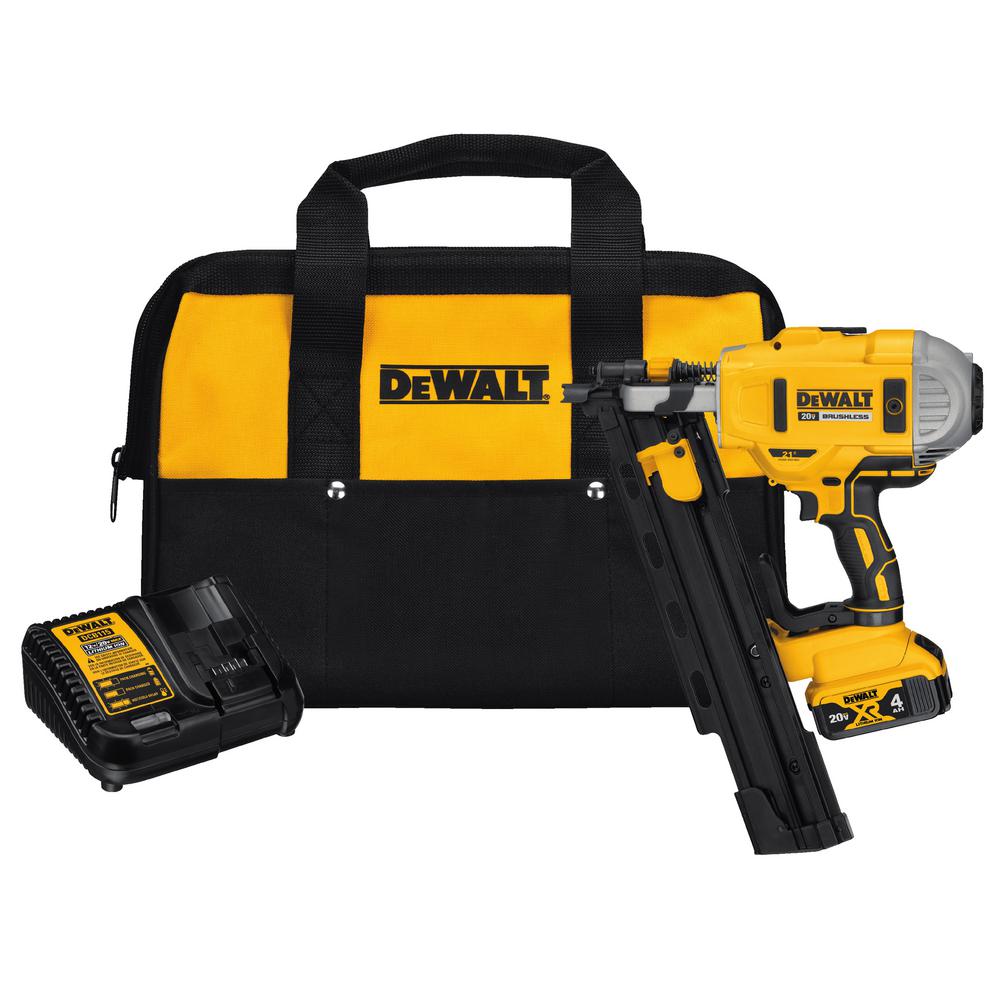 Sell your used Dewalt tools – Get cash for DeWalt DCN21PLM1 20V MAX* 21° Plastic Collated Cordless Framing Nailer Kit at WeBuyTool.com