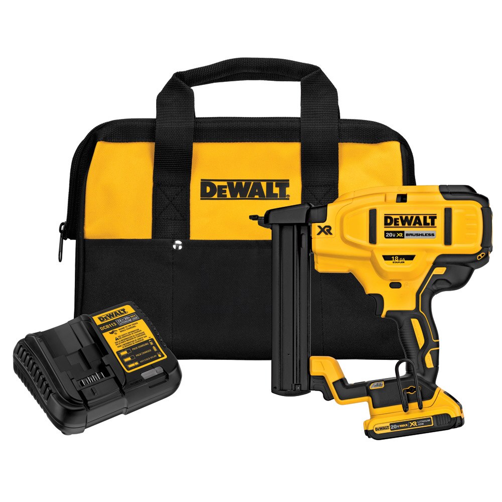 Sell your used Dewalt tools – Get cash for DeWalt DCN681D1 20 V MAX XR 18 Gauge Narrow Crown Stapler Kit at WeBuyTool.com