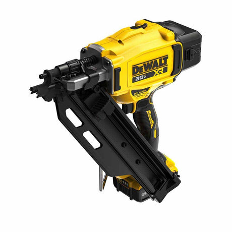 Sell your used Dewalt tools – Get cash for DeWalt DCN930P1 20V MAX XR Brushless Cordless 30 Degree Paper Tape Framing Nailer Kit at WeBuyTool.com