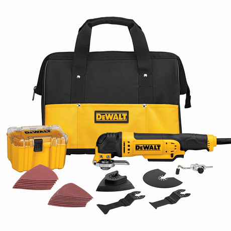 Sell your used Dewalt tools – Get cash for DeWalt DWE315K 3 Amp Oscillating Multi-Tool Kit, 29-Piece at WeBuyTool.com