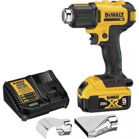 Sell your used Dewalt tools – Get cash for DeWalt DCE530P1 20V 5.0AH Max Cordless Heat Gun Kit at WeBuyTool.com