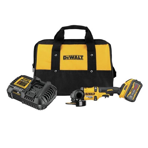 Sell your used Dewalt tools – Get cash for DeWalt DCG418X1 60V 4.5"-6"Cordless Grinder Kit /w Kickback Brake and 9 Ah Battery at WeBuyTool.com