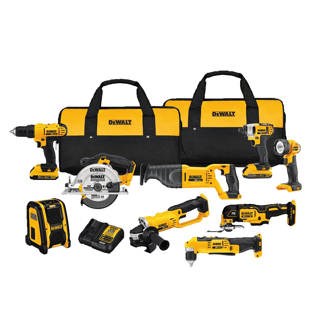 Sell your used Dewalt tools – Get cash for Dewalt DCK940D2 20V Max* 9-Tool Combo Kit at WeBuyTool.com