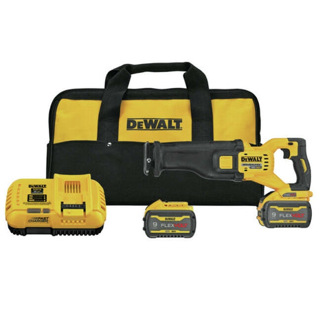 Sell your used Dewalt tools – Get cash for DeWalt DCS389X2 60V MAX FLEXVOLT BRUSHLESS RECIP SAW KIT 9.0AH at WeBuyTool.com