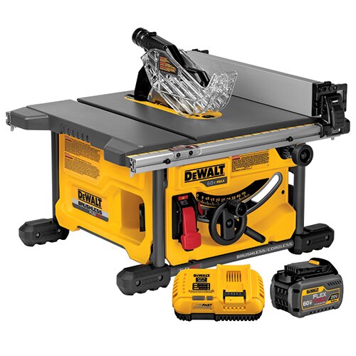 Sell your used Dewalt tools – Get cash for DeWalt DCS7485T1 60V MAX FlexVolt Brushless Table Saw with Battery &amp; Charger at WeBuyTool.com