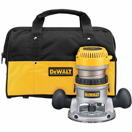Sell your used Dewalt tools – Get cash for DeWalt DW618K 2-1/4 Maximum Hp Electronic Vs Fixed Base Router With Soft Start Kit at WeBuyTool.com
