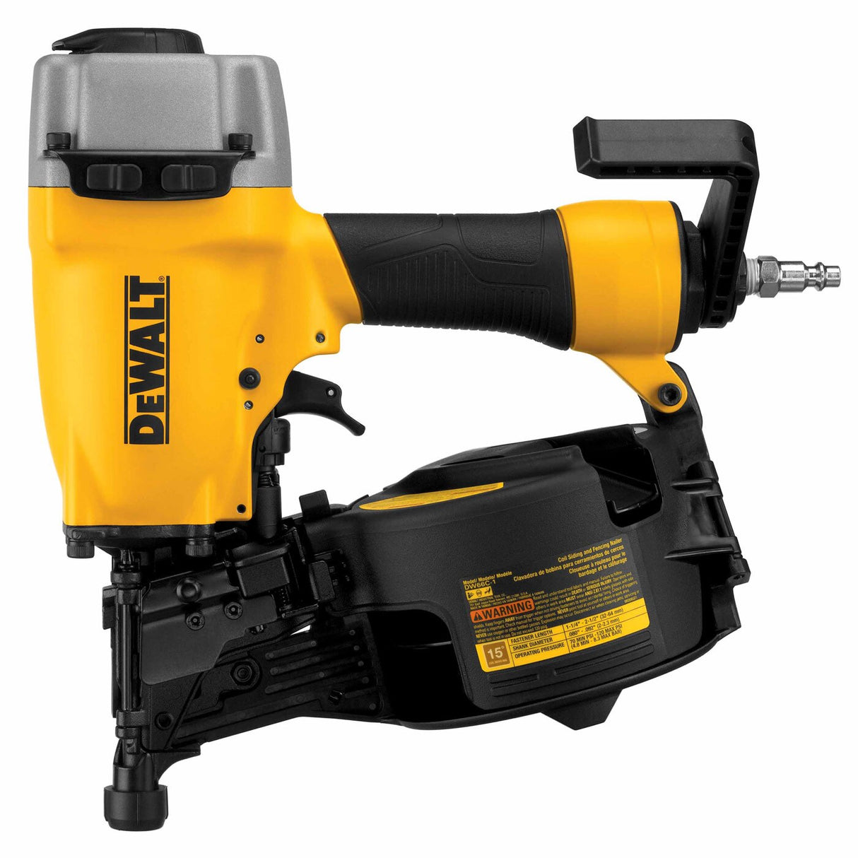 Sell your used Dewalt tools – Get cash for DeWalt DW66C-1 15 Degree Coil Siding and Fencing Nailer at WeBuyTool.com