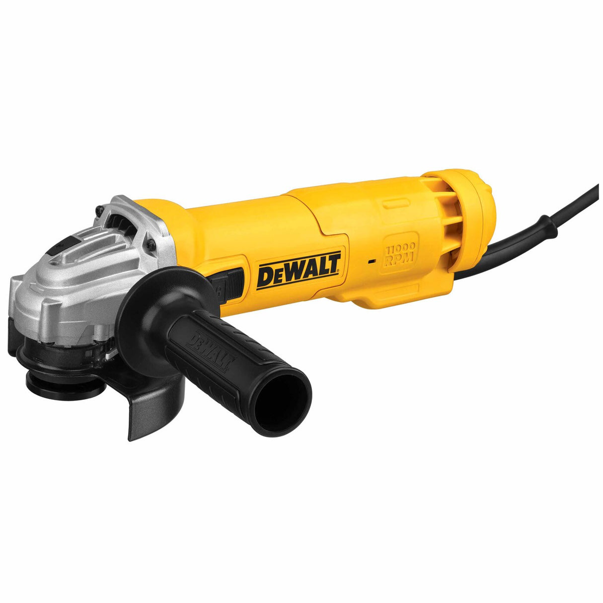 Sell your used Dewalt tools – Get cash for DeWalt DWE4214 4-1/2" 11 Amp Angle Grinder Slide at WeBuyTool.com