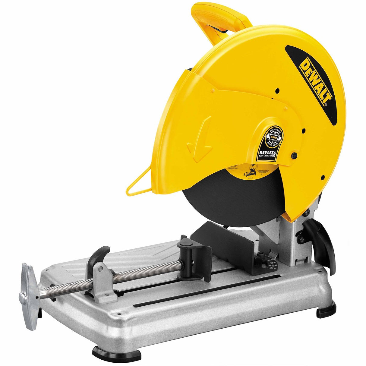 Sell your used Dewalt tools – Get cash for DeWalt D28715 14" Heavy-Duty Chop Saw with Quick-Change Keyless Blade Change System at WeBuyTool.com