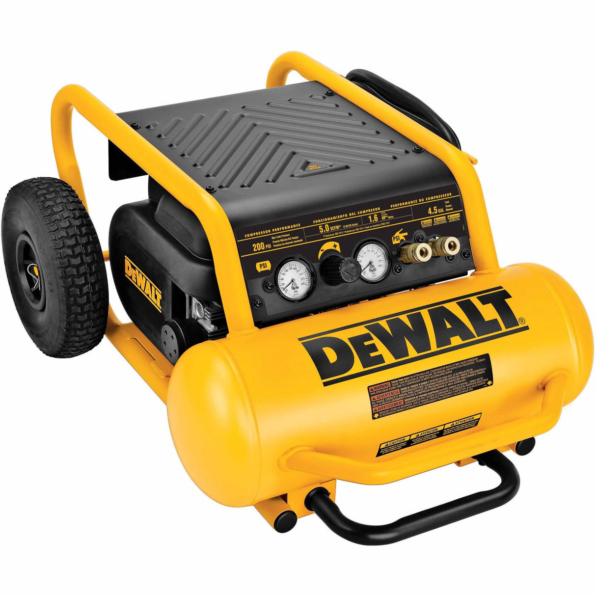 Sell your used Dewalt tools – Get cash for DeWalt D55146 1.6 HP Continuous, 225 PSI, 4.5 Gallon Compressor at WeBuyTool.com