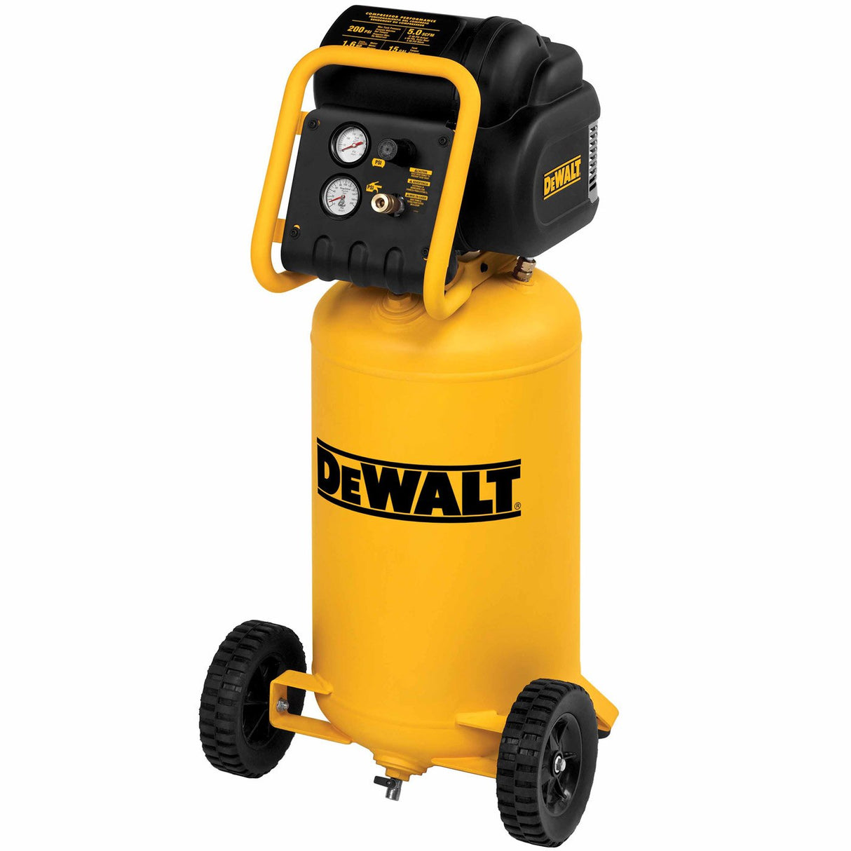 Sell your used Dewalt tools – Get cash for DeWalt D55168 1.6 HP Continuous, 225 PSI, 15 Gallon Workshop Vertical Compressor at WeBuyTool.com
