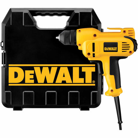Sell your used Dewalt tools – Get cash for DeWalt DWD115K Heavy-Duty 3/8" VSR Mid-handle Drill Kit with Keyless Chuck at WeBuyTool.com
