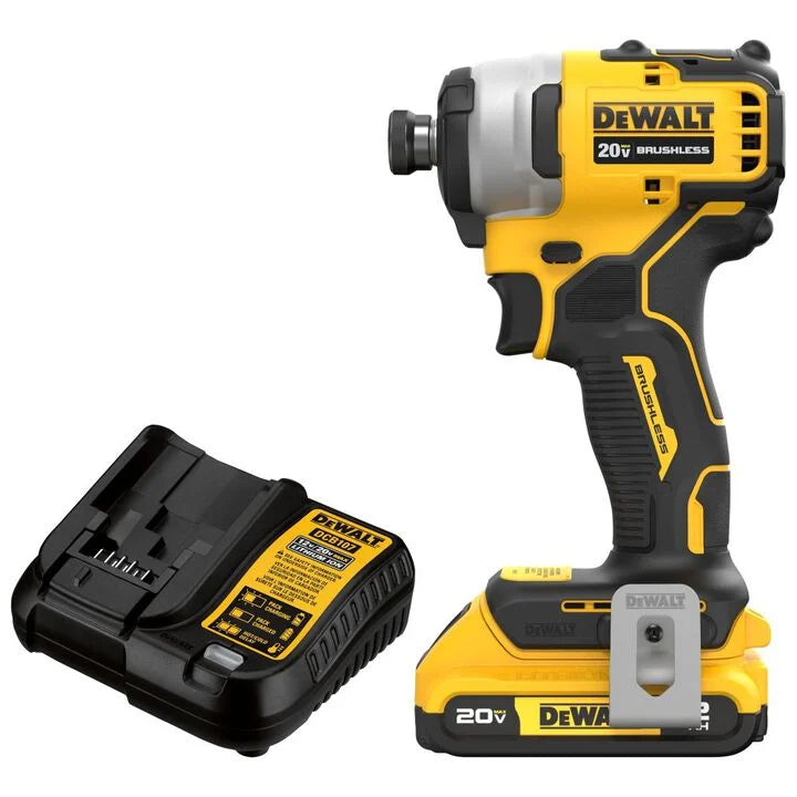 DEWALT DCF809D1 ATOMIC 20V MAX Brushless Cordless Compact 1/4 Inch Impact