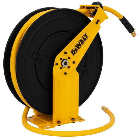 Sell your used Dewalt tools – Get cash for DXCM024-0344 1/2" x 50' Double Arm Auto Retracting Air Hose Reel at WeBuyTool.com