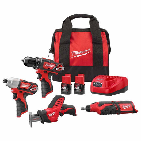 Sell your used Milwaukee tools – Get cash for Milwaukee 2497-24H M12 4pc Combo Kit at WeBuyTool.com