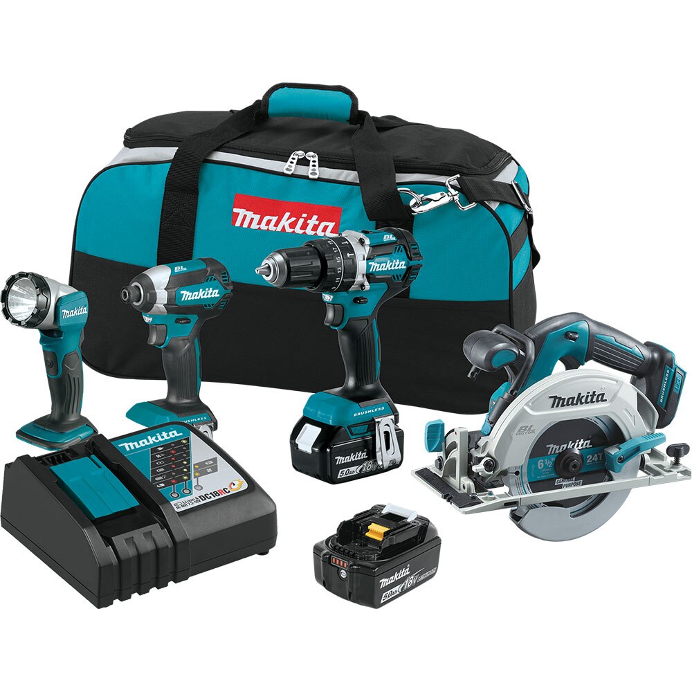 Sell your used Makita tools – Get cash for Makita XT446T 18V LXT 4 Pc. Combo Kit (5.0Ah) at WeBuyTool.com