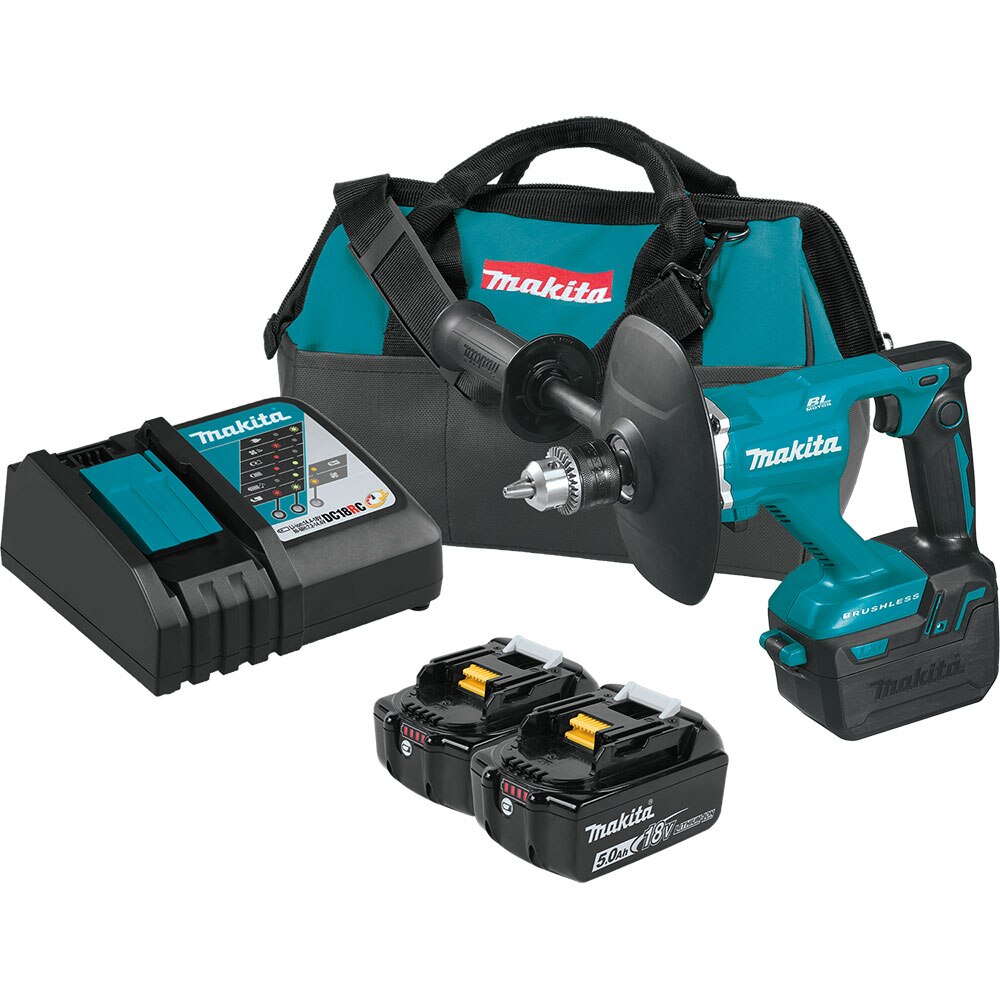 Sell your used Makita tools – Get cash for Makita XTU02T 18V LXT 1/2" Mixer Kit, bag (5.0Ah) at WeBuyTool.com