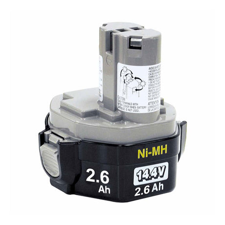 Sell your used Makita tools – Get cash for Makita 193158-3 14.4V (2.6 Ah) Ni-MH Battery at WeBuyTool.com