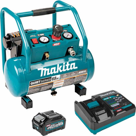 Sell your used Makita tools – Get cash for Makita AC001GM1 40V max XGT Brushless Cordless 2 Gallon Quiet Series Compressor Kit (4.0Ah) at WeBuyTool.com