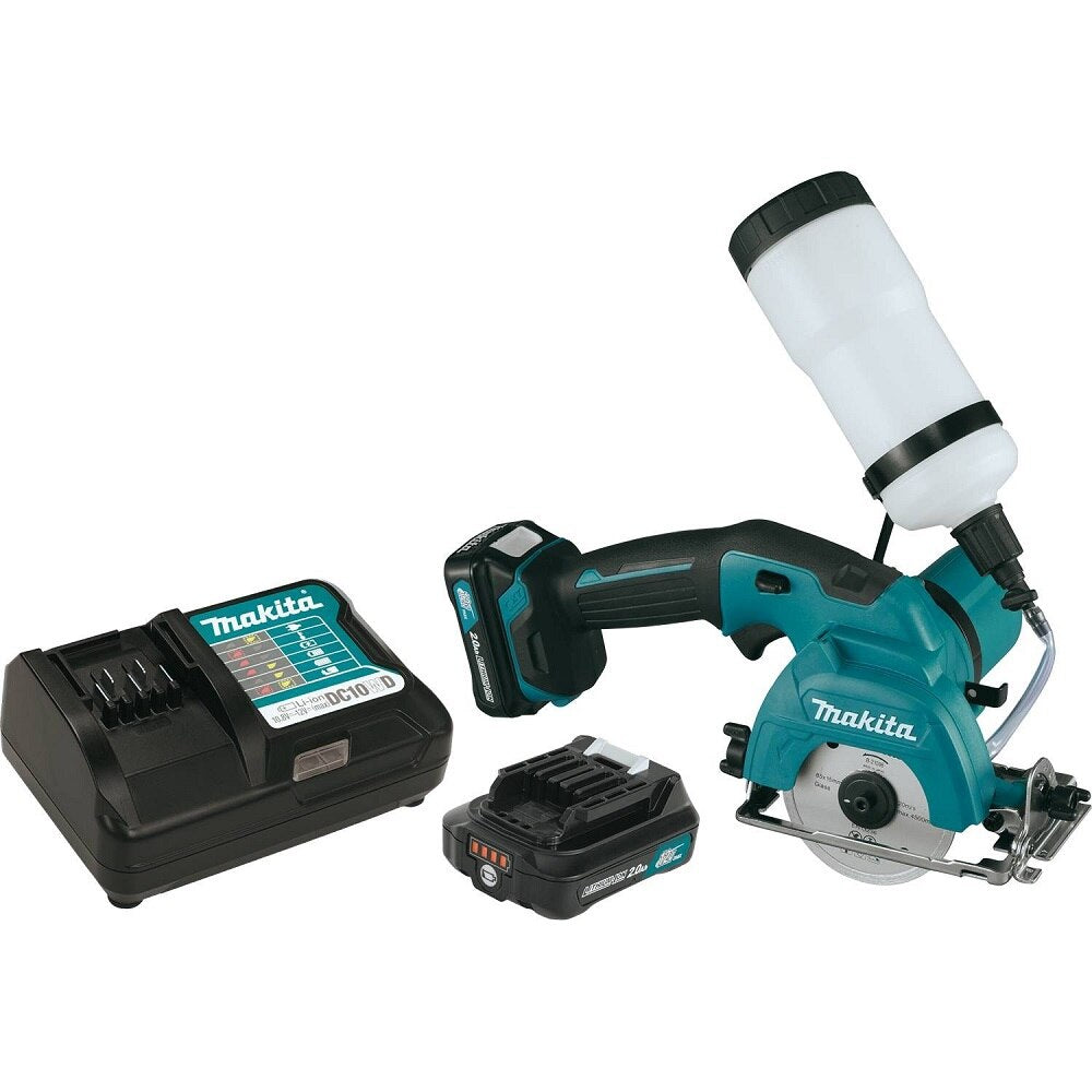 Sell your used Makita tools – Get cash for Makita CC02R1 12V Max CXT 3-3/8" Tile and Glass Saw Kit at WeBuyTool.com