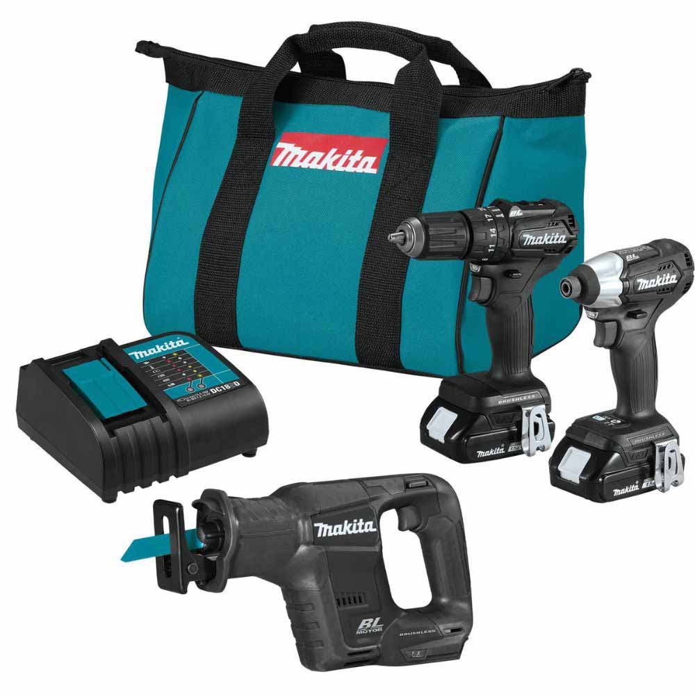 Sell your used Makita tools – Get cash for Makita CX203SYBXRJ 18V LXT Li-Ion Sub-Compact Brushless Cordless 2-Pc. Combo Kit with Recipro Saw at WeBuyTool.com