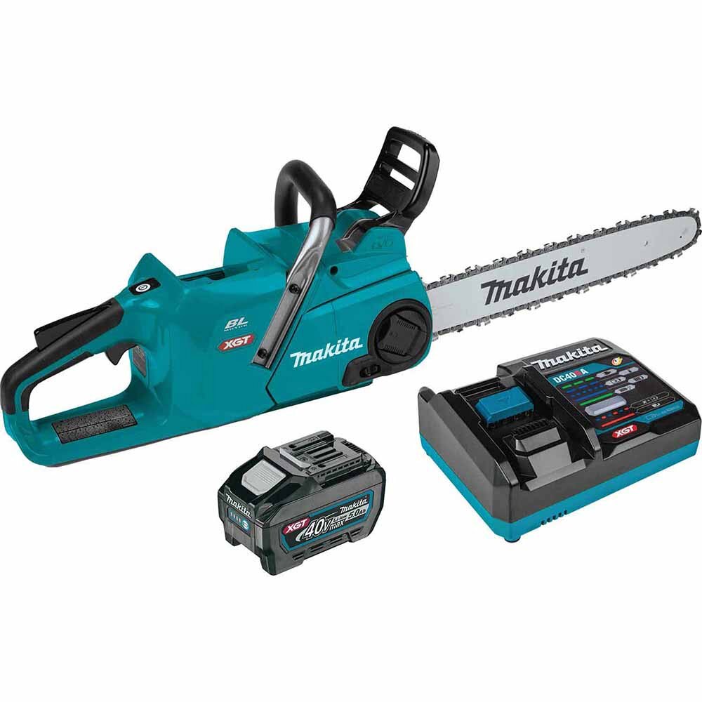 Sell your used Makita tools – Get cash for Makita GCU06T1 40V max XGT Brushless Cordless 18" Chain Saw Kit (5.0Ah) at WeBuyTool.com