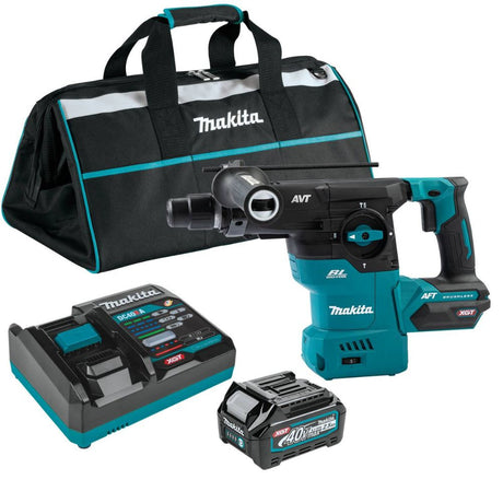 Sell your used Makita tools – Get cash for Makita GRH08M1 40V max XGT Brushless Cordless 1-3/16" AVT Rotary Hammer Kit, accepts SDS-PLUS bits, AFT, AWS Capable, bag, with one battery (4.0Ah) at WeBuyTool.com