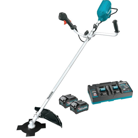 Sell your used Makita tools – Get cash for Makita GRU05PM 80V max (40V max X2) XGT Brushless Cordless Brush Cutter Kit (4.0Ah) at WeBuyTool.com