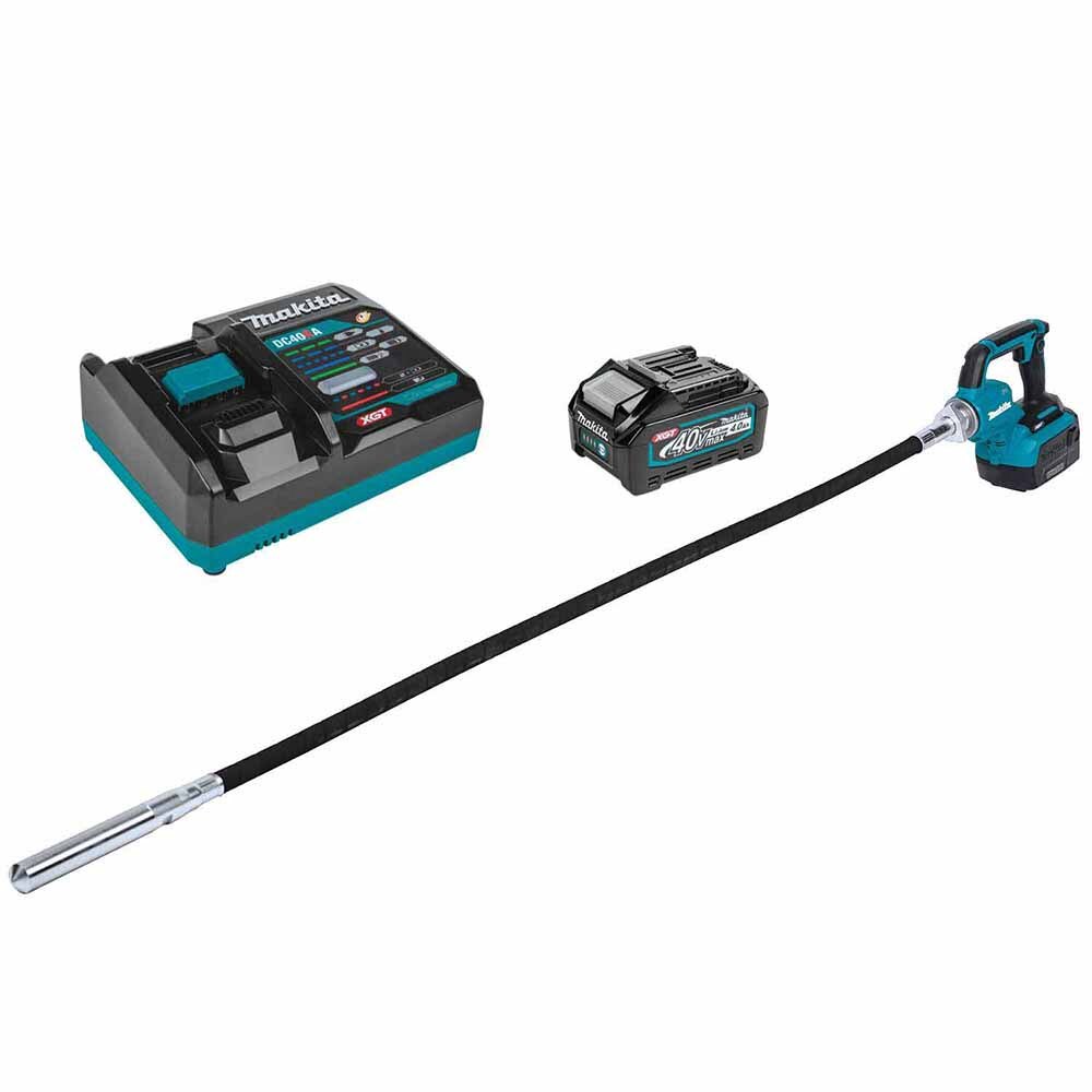 Sell your used Makita tools – Get cash for Makita GRV01M1 40V max XGT Brushless Cordless 5-1/2' Concrete Vibrator Kit (4.0 Ah) at WeBuyTool.com