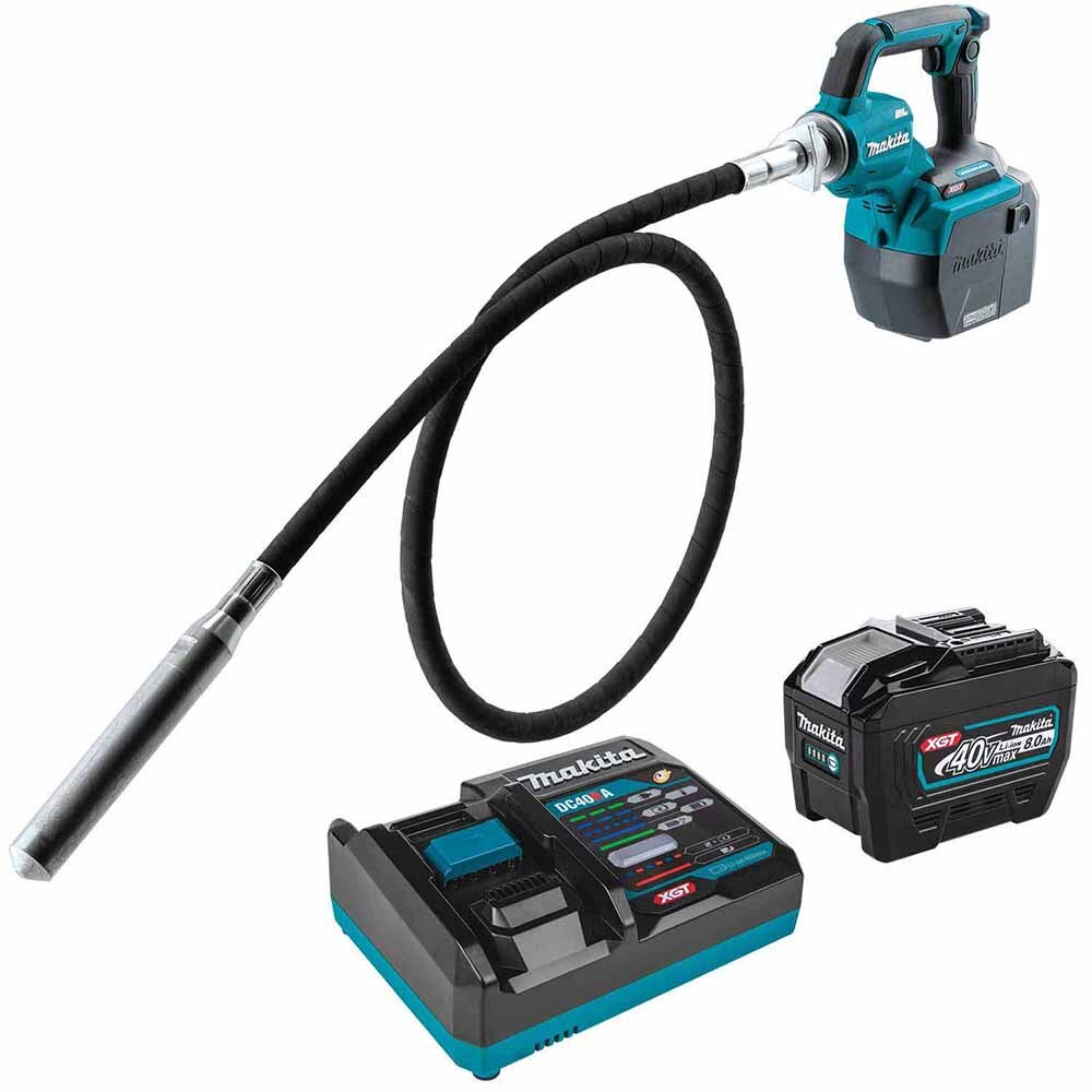 Sell your used Makita tools – Get cash for Makita GRV02L1 40V max XGT Brushless Cordless 8' Concrete Vibrator Kit (8.0Ah) at WeBuyTool.com