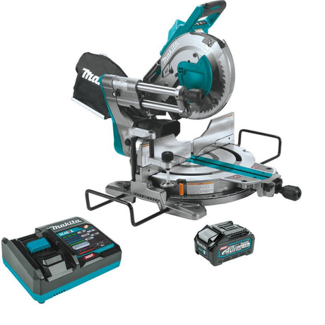 Sell your used Makita tools – Get cash for Makita GSL03M1 40V max XGT Brushless Cordless 10" Dual-Bevel Sliding Compound Miter Saw Kit, AWS Capable, with one battery (4.0Ah) at WeBuyTool.com