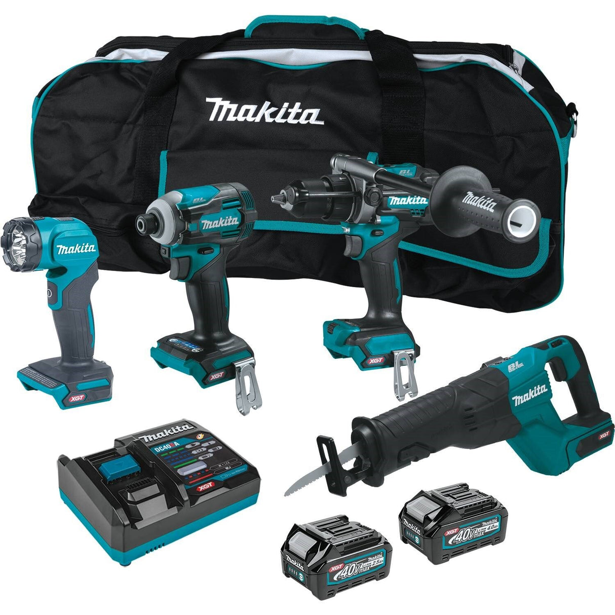 Sell your used Makita tools – Get cash for Makita GT401M1D1 40V max XGT® 4-Pc. Combo Kit (2.5Ah/4.0Ah) at WeBuyTool.com