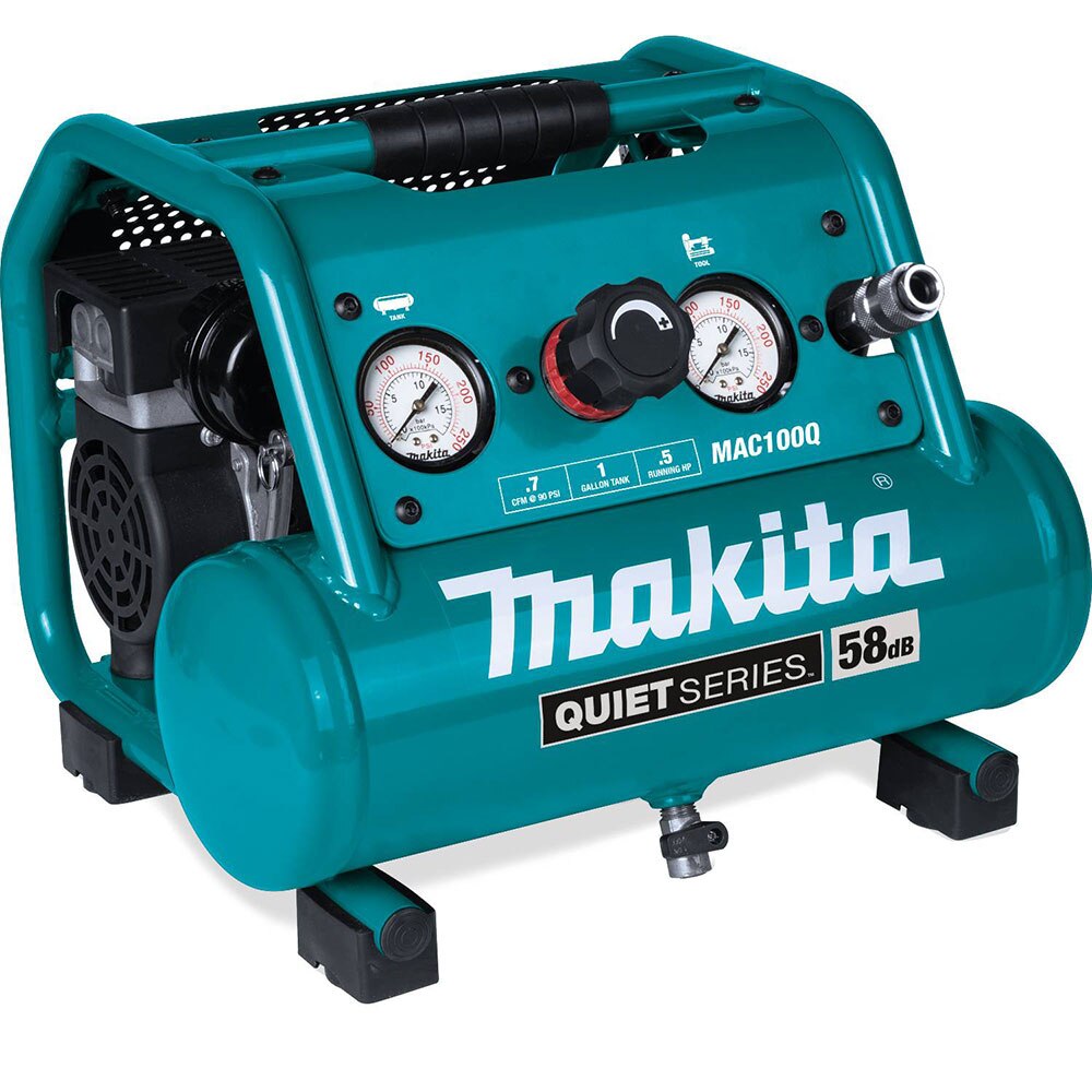 Sell your used Makita tools – Get cash for Makita MAC100Q Quiet Series, 1/2 HP, 1 Gallon Electric Air Compressor at WeBuyTool.com