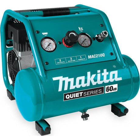 Sell your used Makita tools – Get cash for Makita MAC210Q Quiet Series, 1 HP, 2 Gallon Electric Air Compressor at WeBuyTool.com