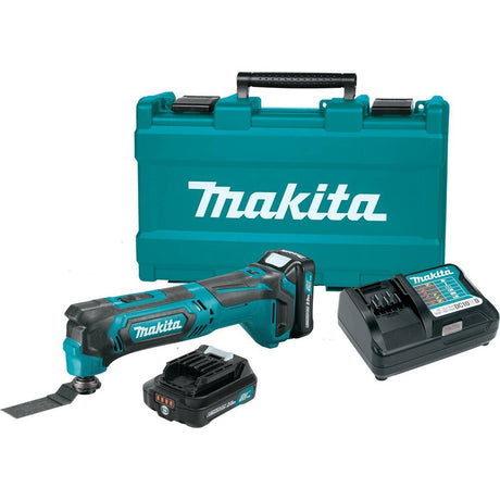 Sell your used Makita tools – Get cash for Makita MT01R1 12V Max CXT Li-Ion Cordless Multi-Tool Kit (2.0Ah) at WeBuyTool.com