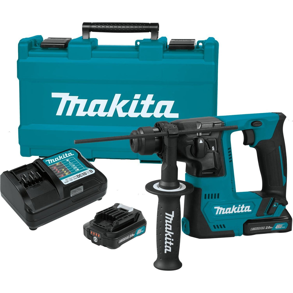 Sell your used Makita tools – Get cash for Makita RH02R1 12V Max CXT Li-Ion Cordless 9/16 In. Rotary Hammer Kit at WeBuyTool.com