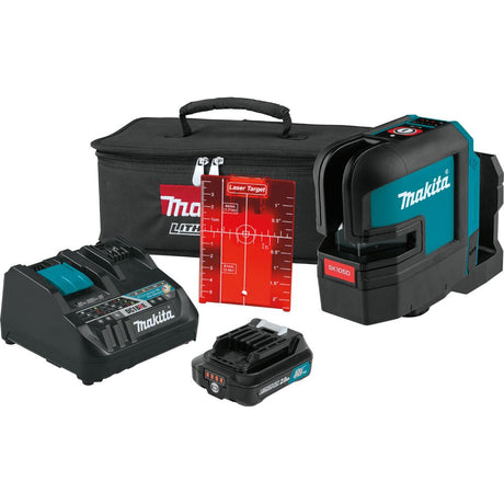 Sell your used Makita tools – Get cash for Makita SK105DNAX 12V Max CXT Self-Leveling Cross-Line Red Beam Laser Kit at WeBuyTool.com